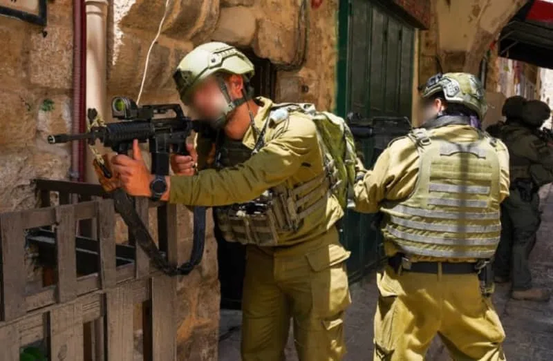 IDF, ISA, and Israel Border Police forces began a counterterrorism operation in Kasbah in Nablus in June; illustrative. (credit: IDF SPOKESMAN’S UNIT)