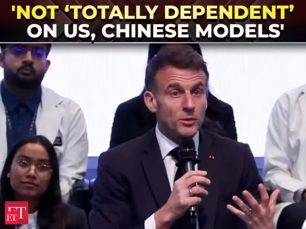 Both India, France don't want to be dependent on US, China: Macron