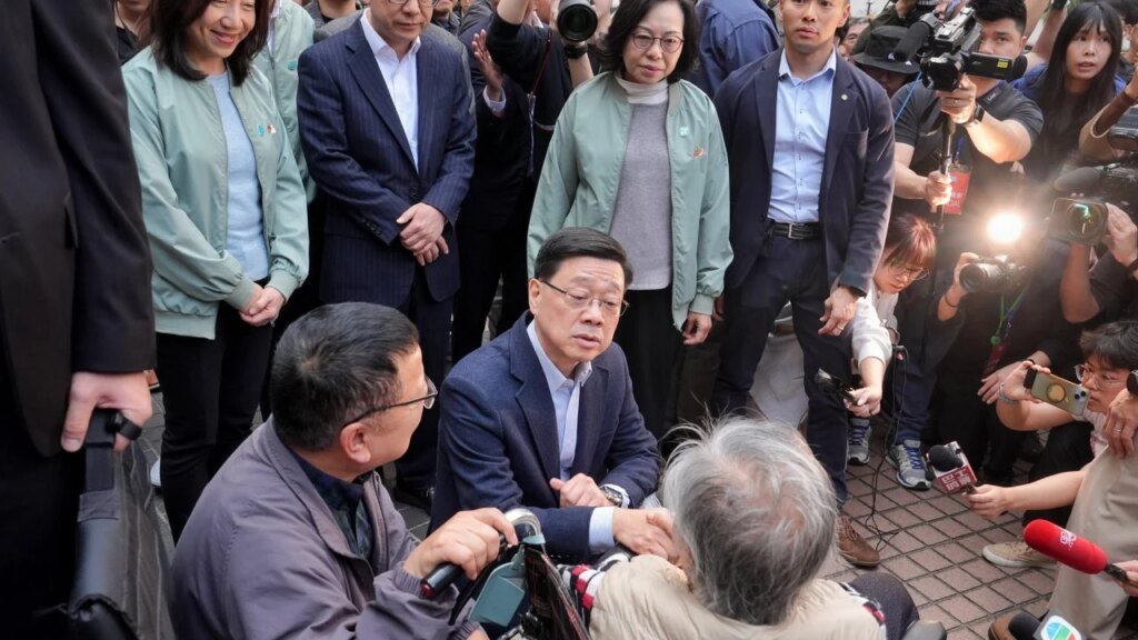 Hong Kong to soon announce rehousing plans for Tai Po fire victims, John Lee says