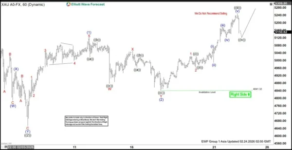 Is Gold Ready to Extend Higher? Elliott Wave Perspective