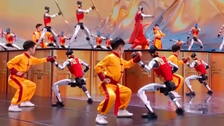 China showcases humanoid robots during Lunar New Year