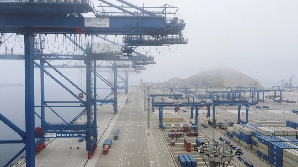 Megaport being built by China in Peru