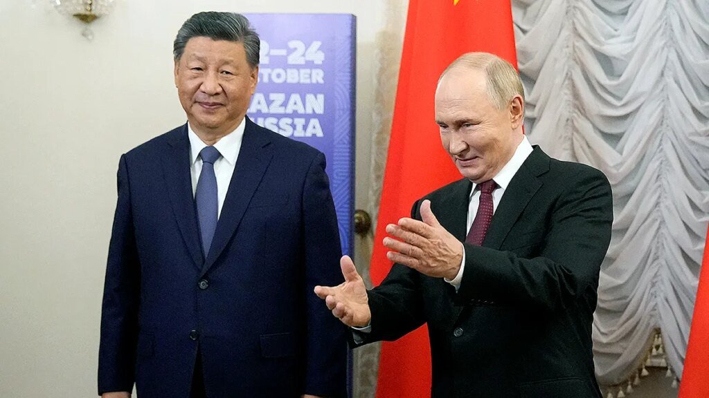 Xi and Putin meet in Russia
