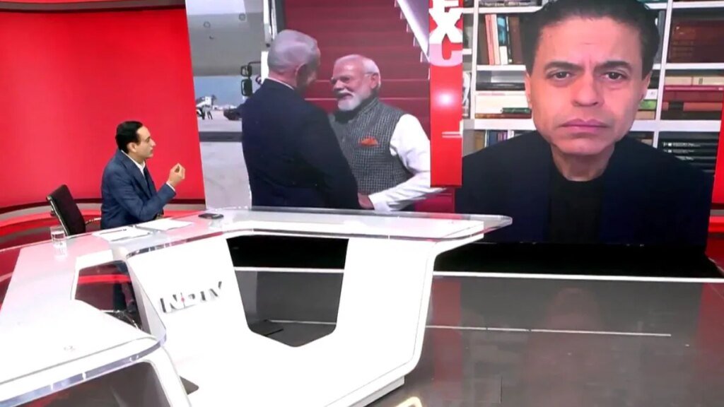 NDTV Editor-in-Chief Rahul Kanwal and Fareed Zakaria