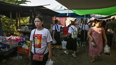 DELICIOUS SMELLS of Myanmar rise from bamboo stalls: mohinga fish soup, spicy pork sausages, fermented fish paste (Getty)