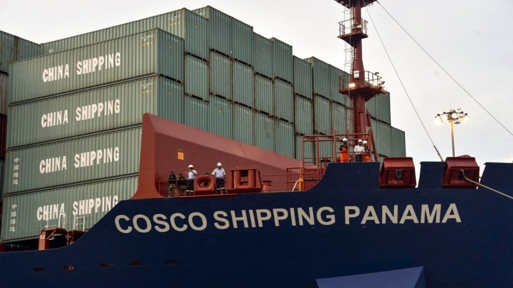 Panama urges Chinese shipping giant Cosco to resume operations at Canal
