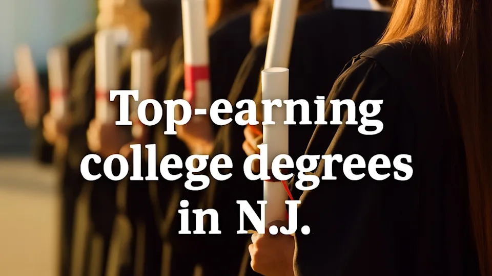 These college majors will earn you the most in N.J., new data shows