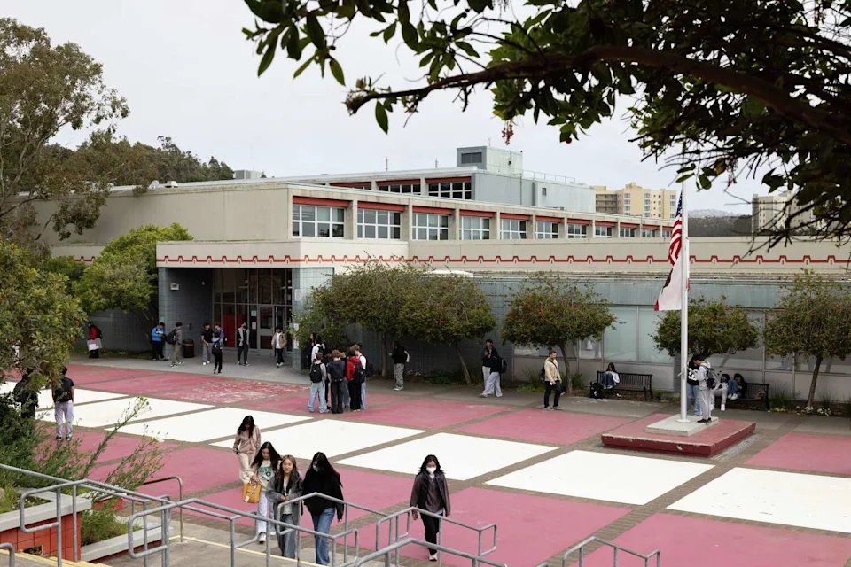 A math teacher at Lowell High School in San Francisco, is on leave after allegedly requiring students to solve quiz questions that fat shamed and promoted sexist ideas. (Benjamin Fanjoy/For the S.F. Chronicle)