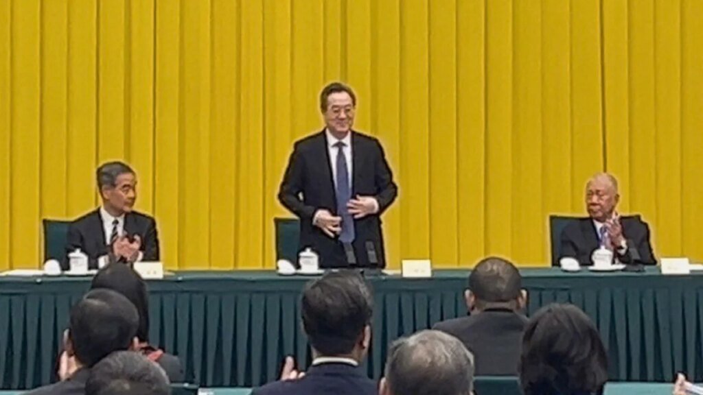 Chinese vice-premier stresses shared duty in Hong Kong’s executive-led governance