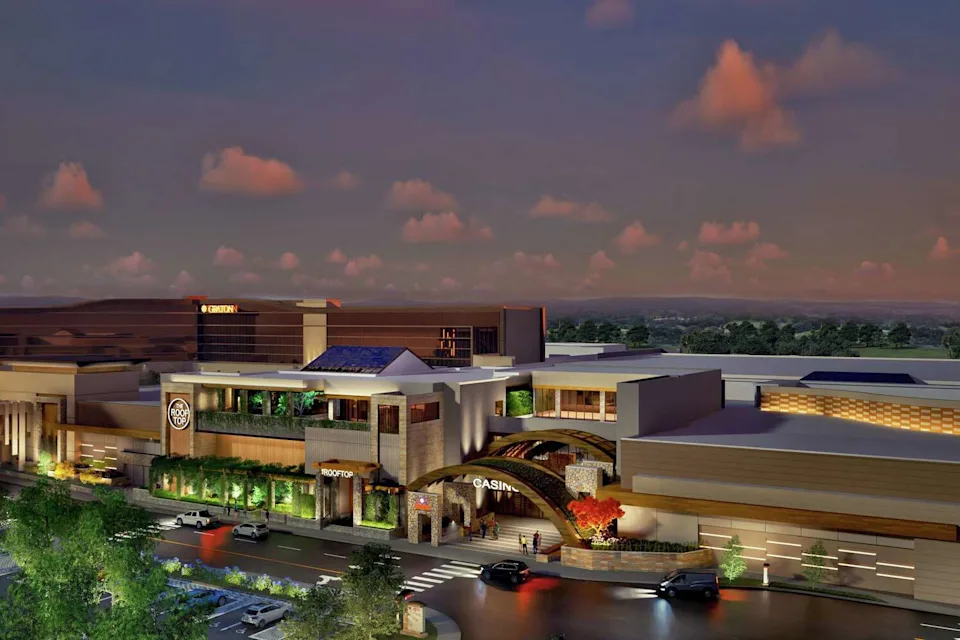 An artist's rendering of Graton Resorts & Casino's $1 billion expansion, which includes three new restaurants and a hotel wing. (Courtesy of Graton Resorts & Casino)