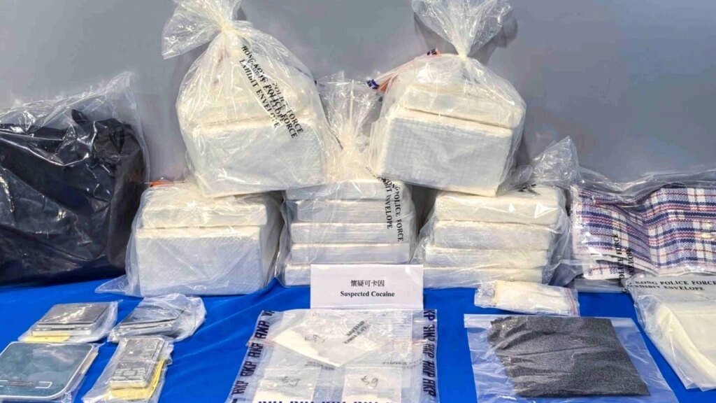 Hongkonger, 28, held as HK$20 million of suspected cocaine seized in village house