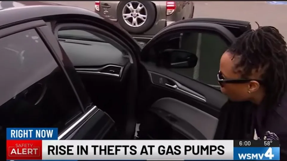 Thieves Are Quietly Opening Car Doors While Drivers Pump Gas.