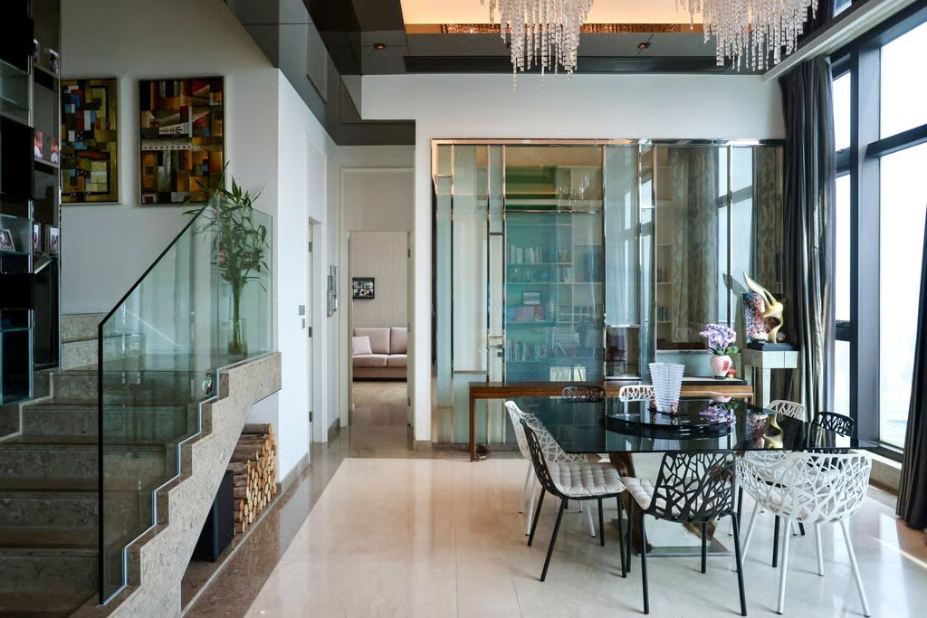 The penthouse at The Arch above Kowloon Station. Photo: Jonathan Wong