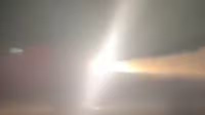 Earlier in the day, Iran's naval commander had said that they are constantly monitoring the US fleet USS Abraham Lincoln. (Screengrab/@FarsNews_Agency)