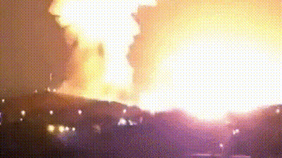 The video Trump shared shows a series of explosions and is reportedly from Iran's Isfahan