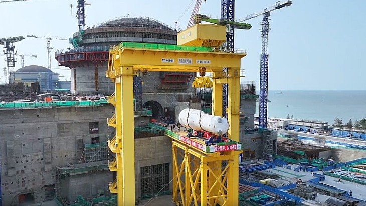 Early construction landmarks for Chinese units