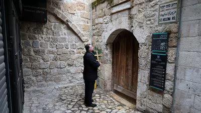 "Freedom of worship in Jerusalem must be fully guaranteed, without exception, for all faiths,” the EU’s Kallas said. (Reuters)