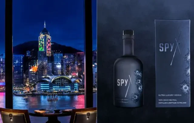 Spy X Vodka teams up with Aqua Hong Kong