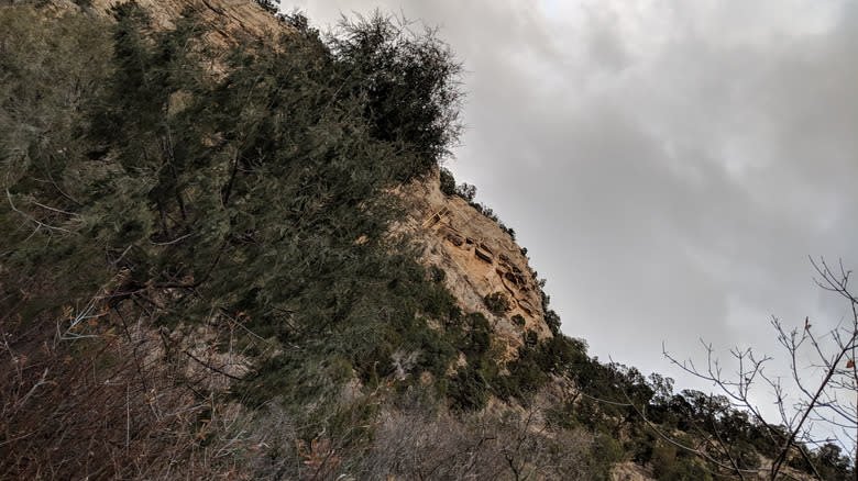 Sandia Cave Entrance, Cibola National Forest, New Mexico