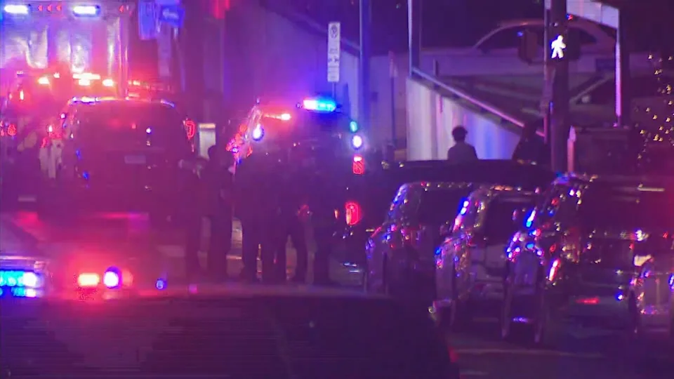 KVUE - PHOTO: An emergency response is seen in Austin, Texas, in a screengrab from video from KVUE, an ABC News affiliate state, on Sunday, March 1, 2026.