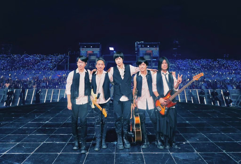 Rock band Mayday rescheduled one of its shows at Kai Tak Sports Park. Photo: Facebook/Mayday