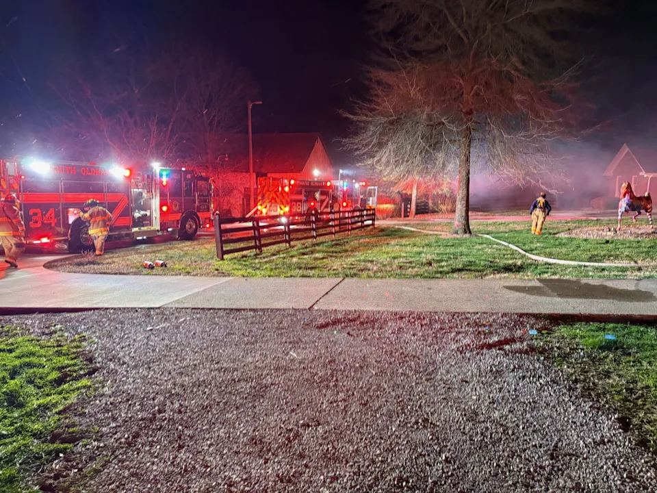 Fire crews responded to a structure fire at Bradshaw-Duncan House, 8502 Todds Point Rd, Crestwood, around 9:46 p.m. March 16.