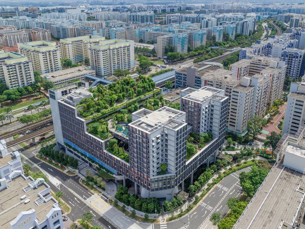 Kampung Admiralty in Singapore. Photo: WOHA