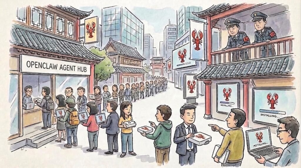 China is obsessed with OpenClaw