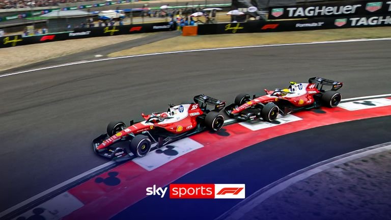 Chinese Grand Prix: Lewis Hamilton and Charles Leclerc go head-to-head in China