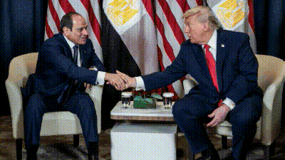Egypt is one of the countries helping negotiate between Washington and Tehran, along with Pakistan and Turkey. Cairo was also one of the several Muslim-majority countries whose foreign ministers took part in talks in Pakistan on Sunday. (Reuters/AFP)