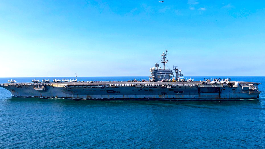 US Navy aircraft carrier USS Abraham Lincoln
