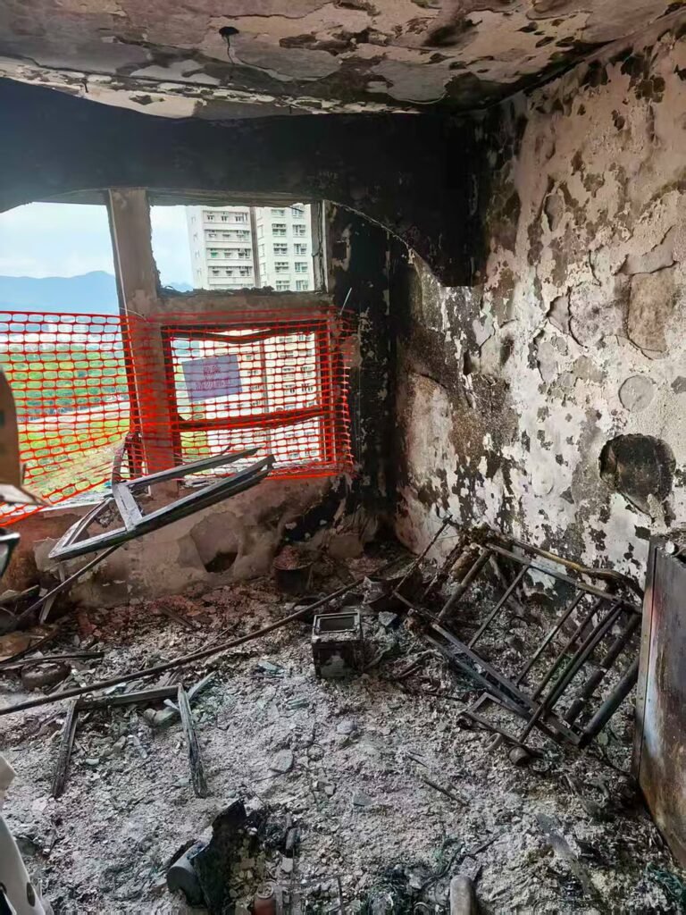 Hon Wing’s home on the 19th floor of Wang Sun House. Photo: Handout