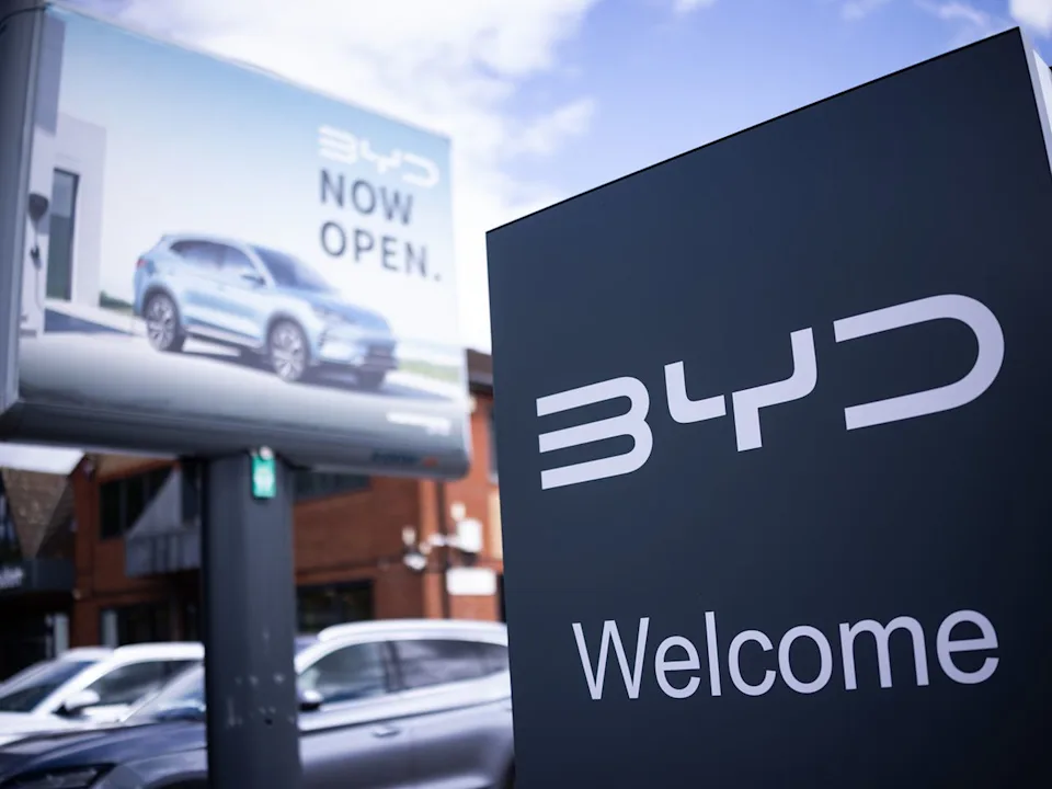 BYD Co. Dealerships As Company Beats Tesla in Europe for the First Time