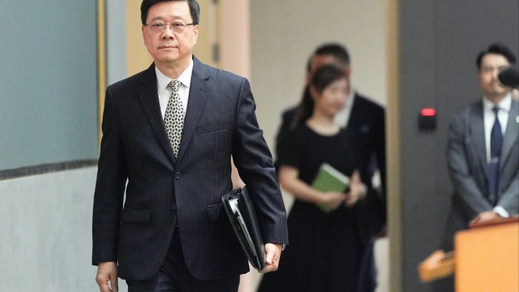 New Hong Kong accountability system aims to improve, not blame, John Lee says