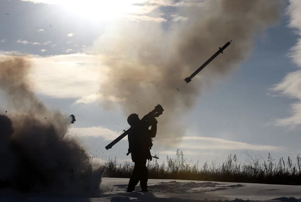 A man-portable air-defence system, or MANPAD, is a shoulder missile used to shoot down low-flying aircraft (AFP via Getty Images)