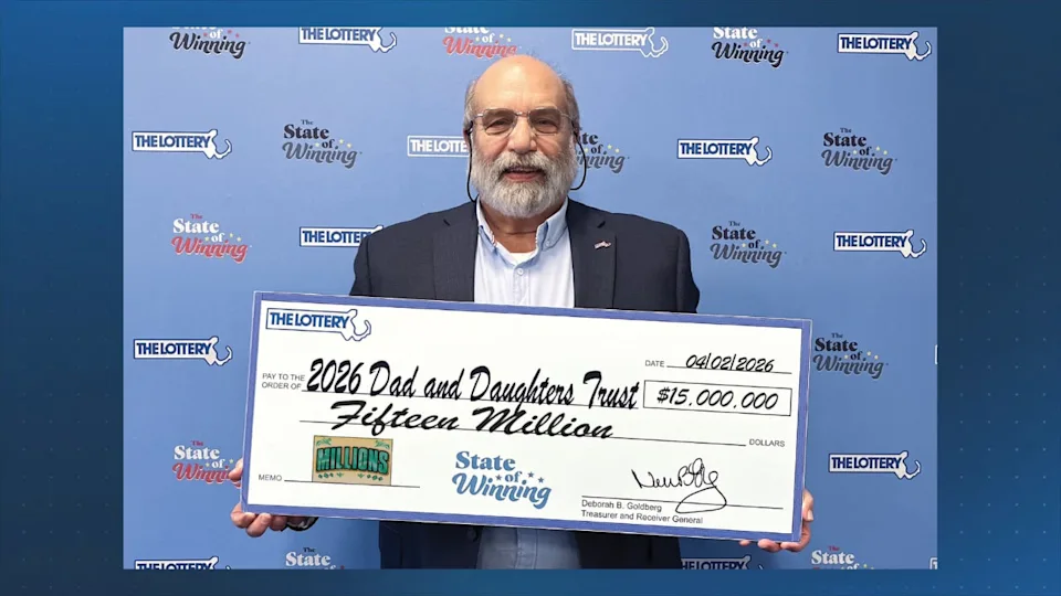 $15M won on a lottery ticket sold at Massachusetts VFW Post