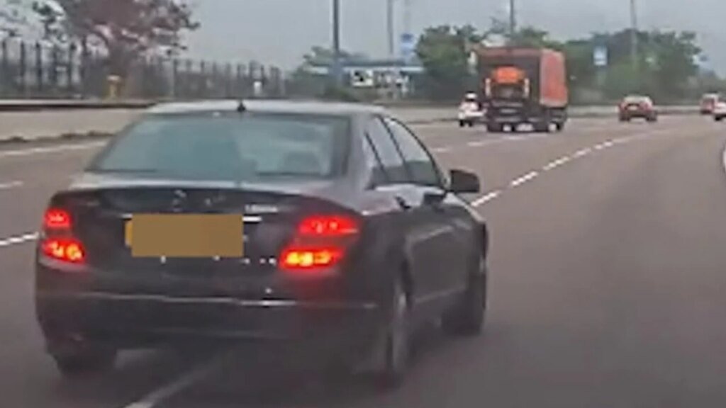 Driver, 70, charged over going wrong way on highway in car with probationary plate