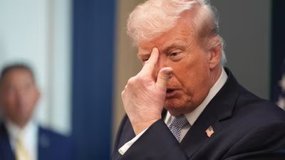 US President Donald Trump. (AP)