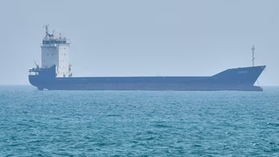 A tanker sits anchored in the Strait of Hormuz off the coast of Qeshm Island, Iran. (AP/Representative image)