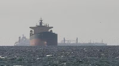 Cargo ships in the Gulf near the Strait of Hormuz. (Reuters File)