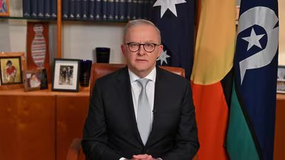 "The months ahead may not be easy. I want to be upfront about that," Albanese said. (via REUTERS)