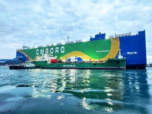 Hong Kong Completes First Green Methanol Bunkering Operation