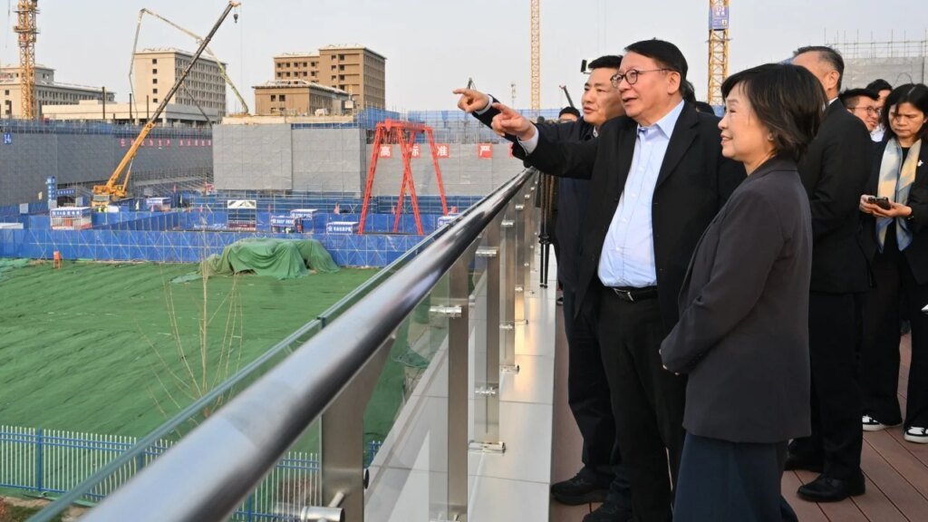 University town to be fast-tracked, Eric Chan says after mainland China visit