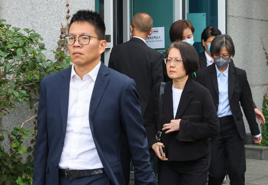 Li Man-pong (left) testified at the hearing on Tuesday. Photo: Edmond So