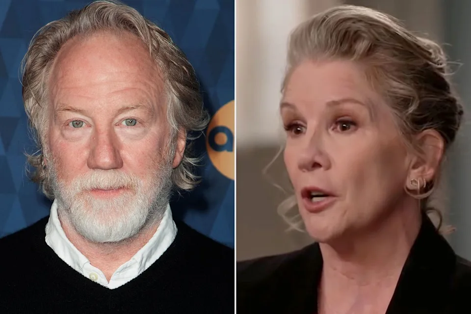 Timothy Busfield; Melissa Gilbert on 'Good Morning America'Credit: John Salangsang/ABC via Getty; ABC