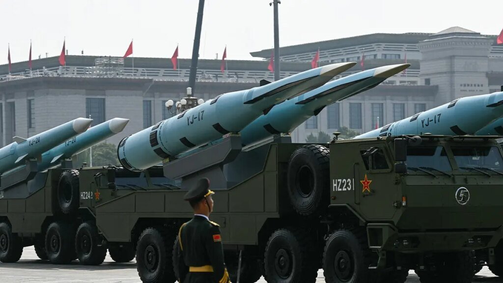 Chinese hypersonic missile