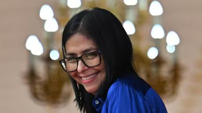 Venezuela's interim President Delcy Rodriguez.