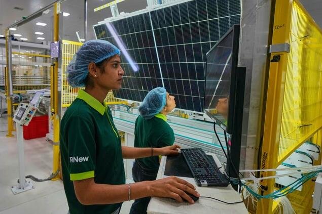 Renewable energies overtook global electricity demand last year, led by solar growth in China, India