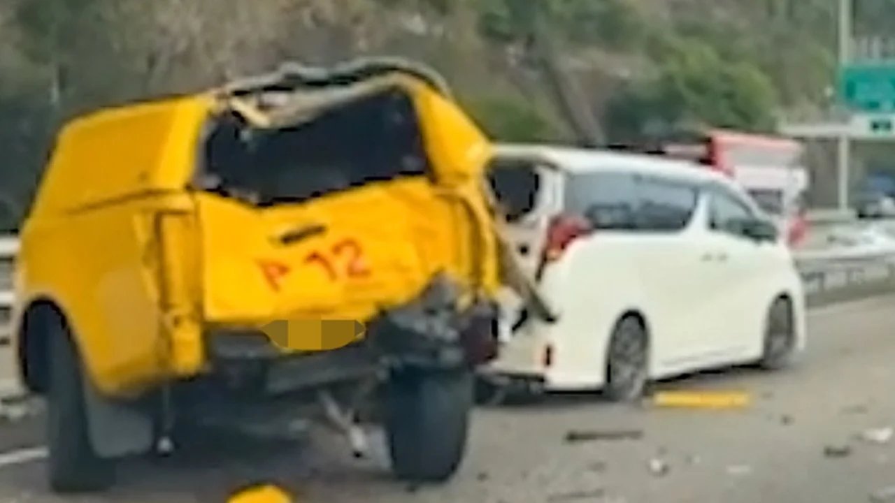 Truck driver arrested after accident leaves 1 highway worker dead, 5 others hurt