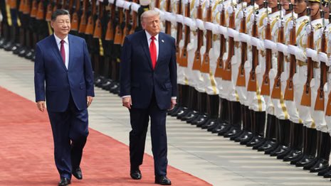 Trump tells Xi US relationship with China will be 'better than ever' as talks begin - video